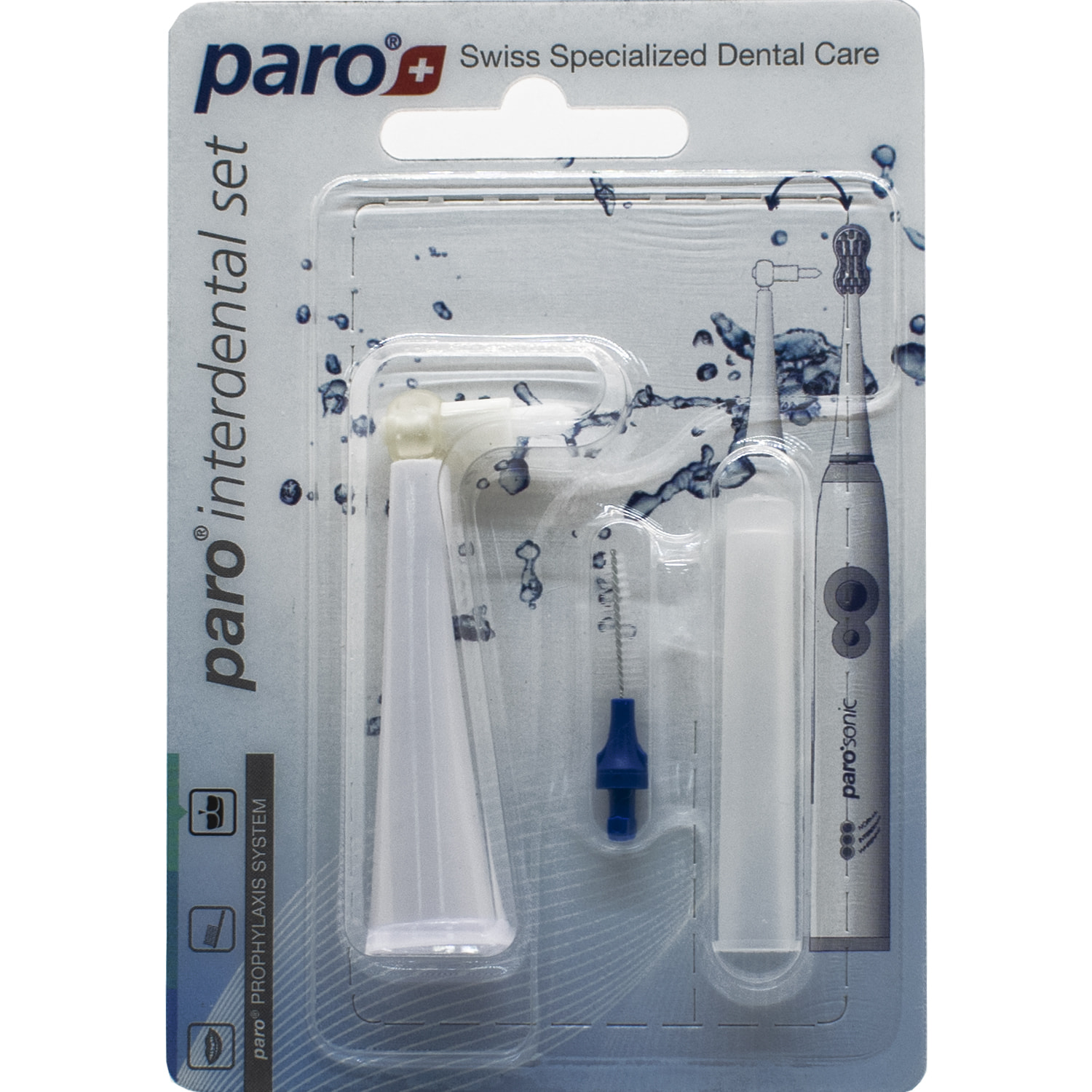 Набор межзубных щеток PARO (Паро) 729 Sonic interdental set