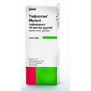 Тафлотан Мульти кап. глаз. р-р 15мкг/мл фл. 3мл