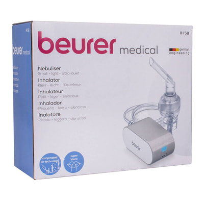 Ингалятор небулайзер компрессорный для аэрозольной терапии Beurer (Бойрер) IH58 1 шт