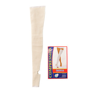 Панчоха компресійна зі швом для лікування венозної недостатності та лімфостазу до стегна CRUS PHARM (Крас Фарм) клас ІІІ розмір 6