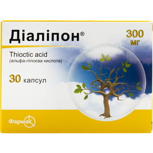 Диалипон капс. 300мг №30