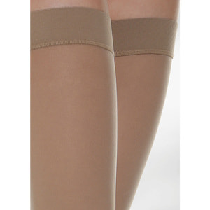 Панчохи антиварикозні на резинці RELAXSAN (Релаксан) Basic (Базік) 280 ден 22-27 мм з відкритим носком розмір 2 бежеві 1 пара модель 970А