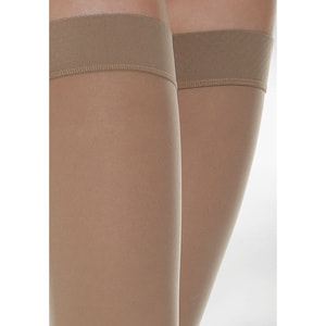 Панчохи антиварикозні на резинці RELAXSAN (Релаксан) Basic (Базік) 280 ден 22-27 мм з відкритим носком розмір 3 бежеві 1 пара модель 970А