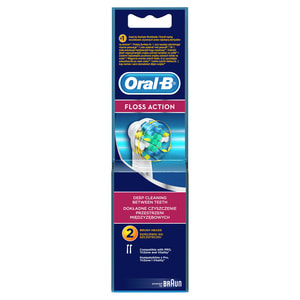 Насадки для електричної зубної щітки ORAL-B (Орал-бі) Floss Action EB25RB Флосс актион 2 шт