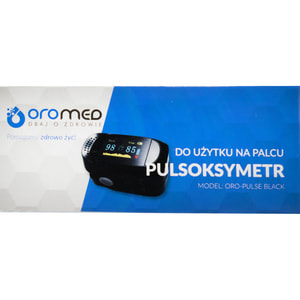 Пульсоксиметр Oromed (Оромед) модель ORO-PULSE BLACK