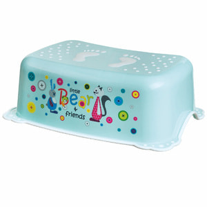 Підставка дитяча MALTEX (Малтекс) з антиковзаючими резинками Ведмедик та друзі колір м'ятний 1 шт