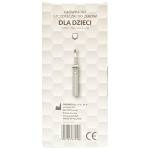 Насадка для зубної щітки Oromed (Оромед) змінна модель ORO-SONIC Kids Girl