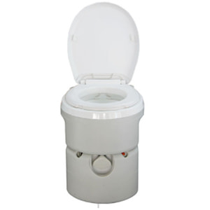 Біотуалет касетний, поршневий змив+водопостачання 3924TI Авіаль