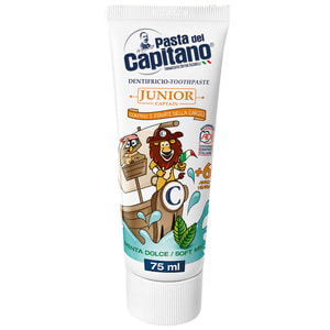 Паста зубна PASTA DEL CAPITANO (Паста дель капітано) дитячий з 6-ти років Солодка м'ята 75 мл