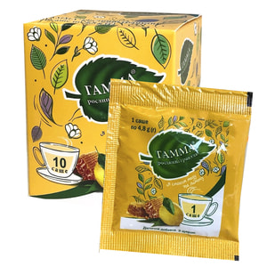 Гамма гранули рослинні зі смаком меду та лимону в саше по 4,8 г 10 шт