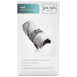 Бандаж на лучезапястный сустав (ортез) с шиной PUSH (Пуш) med Wrist Brace Splint 2.10.2.11 размер 1 левый