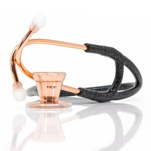 Стетоскоп MDF (МДФ) кардиологический классический с двойной головкой стальной модель 797GLRG