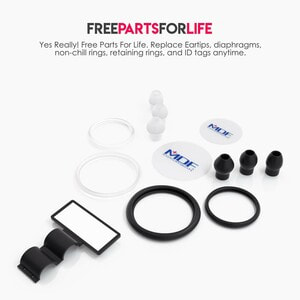 Стетоскоп MDF (МДФ) MD One для дорослих з подвійною головкою сталевий модель 777RTBO