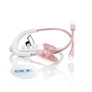 Стетоскоп MDF (МДФ) MD One для дорослих з подвійною головкою сталевий з принтом колір 29 модель 777RG