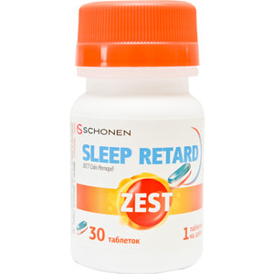 Витамины ZEST (Зест) Sleep Retard (Слип Ретард) таблетки ретард 30 шт