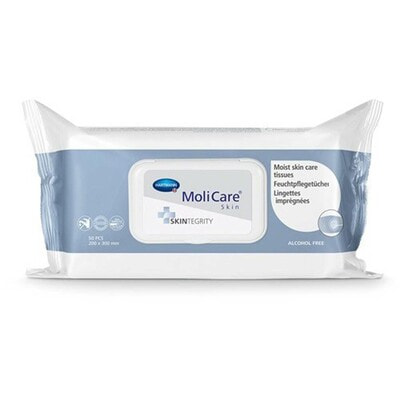Серветки вологі MOLICARE Skin (Молікар Скін) гігієнічні 50 шт