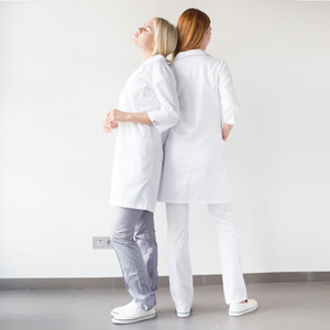 Халат медицинский Студент цвет белый размер 42