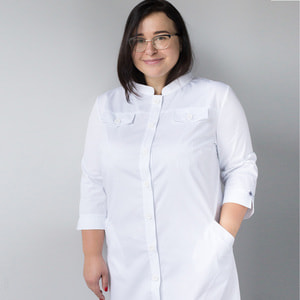 Халат медичний Валері колір білий жіночий розмір 48