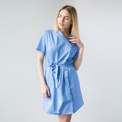 Туніка медична Наомі колір блакитний жіночий розмір 46