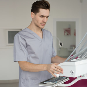 Костюм медичний Граніт чоловічий колір сірий розмір 50