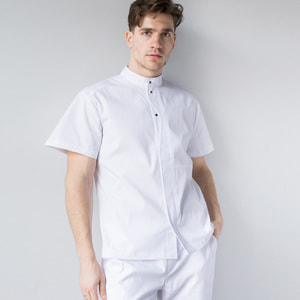 Костюм медицинский Бостон мужской цвет белый размер 56