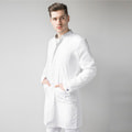 Халат медичний Амстердам колір біло-сірий чоловічий розмір 56