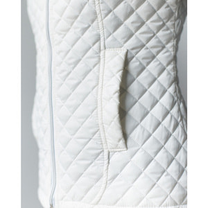 Жилетка медична утеплена Женева жіноча колір молочний розмір 44-46