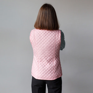 Жилетка медична утеплена Женева жіноча колір світло-рожевий розмір 44-46