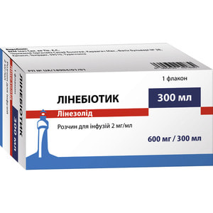 Линебиотик р-р д/инф. 2мг/мл фл. 300мл***
