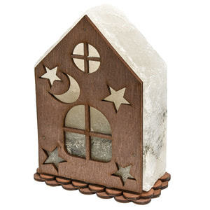 Светильник соляной Домик №2 2 кг