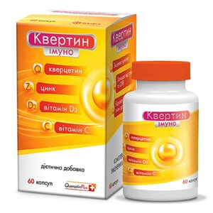КвертинІмуно капсули для зміцнення імунітету флакон 60 шт