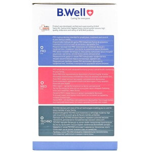 Измеритель (тонометр) артериального давления B.WELL (Б.Велл) модель PRO-33 автоматический манжета размера М в комплекте с чехлом