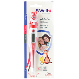Термометр електронний B. WELL (Б.Велл) модель WT-06 Flex з гнучким наконечником Кролик 1 шт