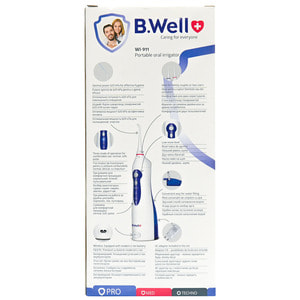 Іригатор портативний B. WELL (Б.Велл) для ротової порожнини WI-911 1 шт