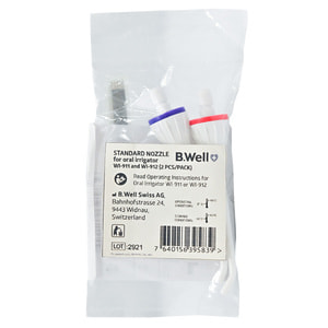 Насадка для ирригатора B.WELL (Б.Велл) стандартная сменная модель WI-911-912 1 шт