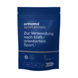 Ортомол Спорт Протеин (Orthomol Sport Protein) витаминный комплекс для спортсменов порошок на 16 порций с шоколадным вкусом