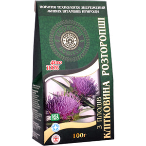 Клітковина Плодів розторопші упаковка 100 г