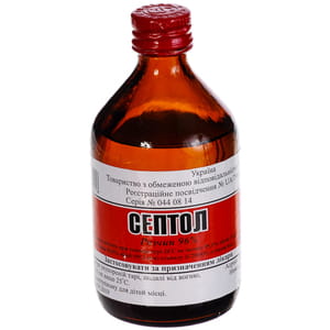 Спирт этиловый Септол р-р 96 % фл. 100мл