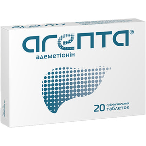 Агепта таблетки сублингвальные диетическая добавка упаковка 20 шт