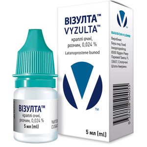 Візулта крап. очні р-н 0,024% пляш. 5мл