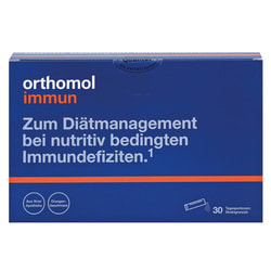 Ортомол Иммун Директгранулат Оранж (Orthomol Immun Directgranulat Orange) витаминный комплекс для поднятия иммунитета гранулы на курс приема 30 дней