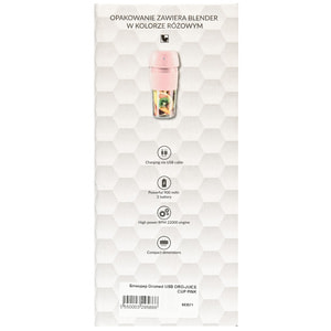 Блендер USB Oromed (Оромед) модель Oro-Juice cup pink