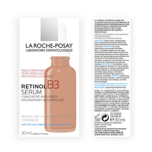 Сыворотка для лица La Roche-Posay (Ля Рош-Позе) Ретинол Б3 интенсивная антивозрастная для коррекции глубоких морщин 30 мл