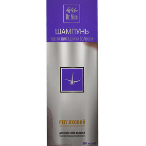 Шампунь для волосся DR.NICE (Доктор Найс) Реп'яховий проти випадіння флакон 200 мл