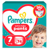 Підгузки-трусики для дітей PAMPERS Pants (Памперс Пантс) Giant Plus 7 від 17 кг мега упаковка 74 шт