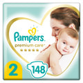 Підгузки для дітей PAMPERS Premium Care (Памперс Преміум) Mini (міні) 2 від 4 до 8 кг 148 шт