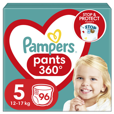 Підгузки-трусики для дітей PAMPERS Pants (Памперс Пантс) Junior 5 від 12 до 17 кг упаковка 96 шт