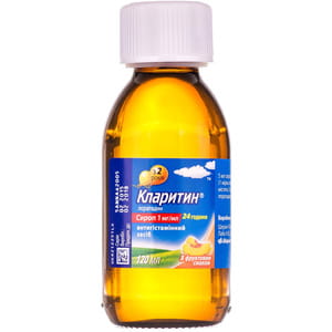 Кларитин сироп фл. 120мл