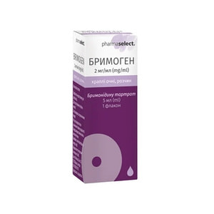 Бримоген кап. глаз. р-р 2мг/мл фл.-капел. 5мл