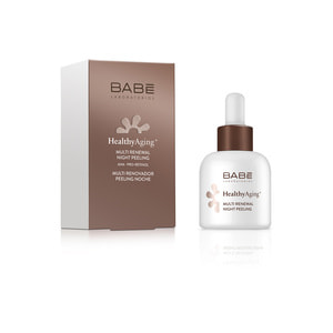 Пілінг для обличчя BABE LABORATORIOS (Бабе Лабораторіос) Healthy Aging (Хелсі Ейджинг) мультионовлюючий з AHA кислотами та Ретинолом 30 мл